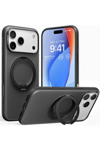 Torras Apple iPhone 17 Pro O Stand R Fitness Serisi Magsafe Kılıf