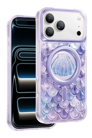 Keephone Apple iPhone 17 Pro Max Iceland Simli Magsafe Kapak