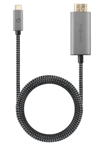 Energea FibraTough 2M 4K 60 Hz Type-C to HDMI Kablo