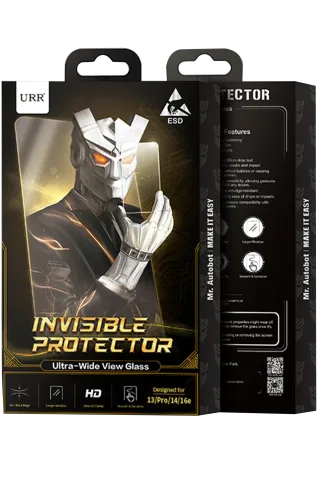 URR iPhone 15 Pro Invisible Ultra Wide View HD Cam Ekran Koruyucu