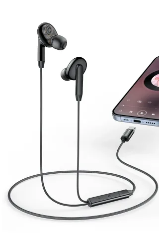 Yesido YH44 1.2M Yüksek Baslı iPhone 15 Serisi ile Uyumlu Type-C Kablolu Kulaklık