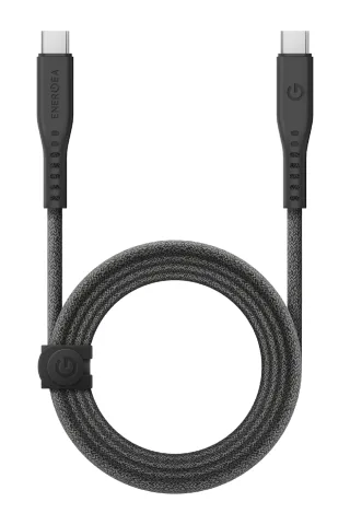 Energea Flow 1M USB 3.2 GEN 2 240W Type-C to Type-C PD Hızlı Şarj Kablo