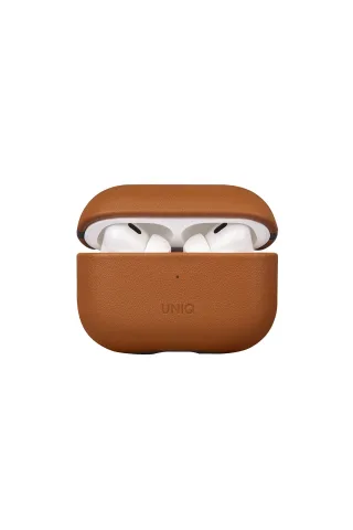 Uniq Airpods Pro 2 (2.nesil) Terra Genuine Deri Kılıf