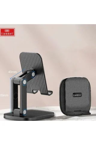Earldom EH218 Ayarlanabilir Katlanabilir Masaüstü Telefon ve Mini Tablet Tutucu