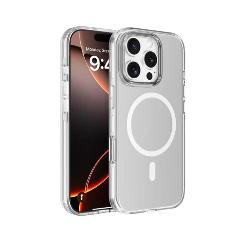 Apple iPhone 16 Pro Max Kılıf M-safe Şarj Özellikli Kamera Korumalı Zore Kripto Kapak
