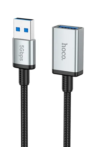 Hoco. US10 50cm 5 GBPS Hız Tak Çalıştır USB 3.0 to USB 3.0 Uzatma Kablosu