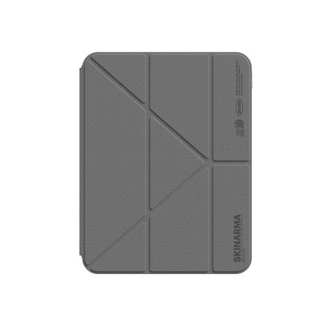 Apple iPad 11.Nesil 2025 Kılıf Skinarma Kalemlikli Arkası Şeffaf Standlı Magnetik Zeta Kılıf