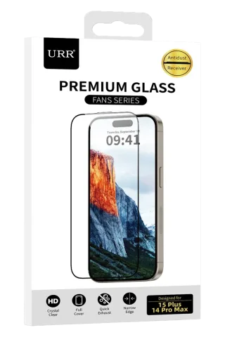 URR iPhone 15 Pro Fans Series Premium HD Cam Ekran Koruyucu