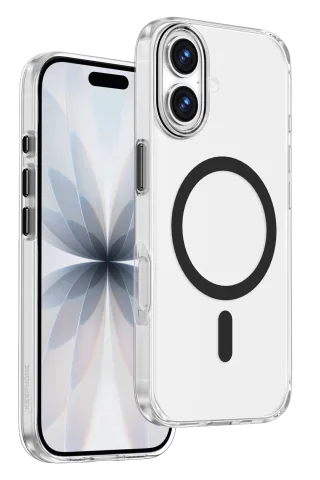 Keephone Apple iPhone 17 Aurora Şeffaf Magsafe Kılıf