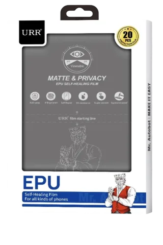 URR EPU Makine Mat Hayalet Seramik Nano Ekran Koruyucu 20 Adet