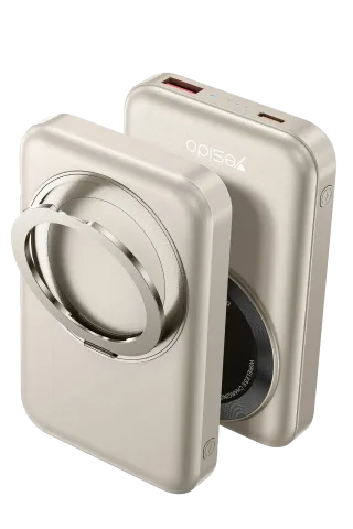 Yesido YP60 10.000 mAh 20W Type-C 18W USB ve 15W Kablosuz Şarj Çıkışlı PD Magsafe Powerbank