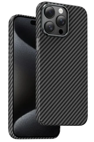 Keephone iPhone 15 Pro Max Kevlar Magsafe Kılıf