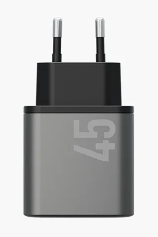 Energea AmpCharger GaN45 2 Adet 45W Type-C Çıkışlı Hızlı Şarj Aleti