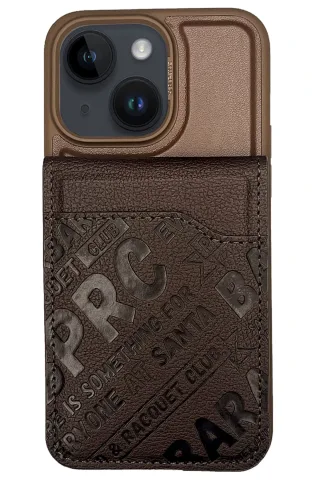 Santa Barbara Polo Racquet Club iPhone 15 Timothy Cüzdanlı Standlı Kapak