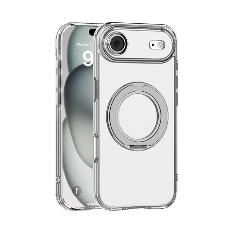 Apple iPhone 17 Air Kılıf M-safe Şarj Özellikli Standlı Airbag Tasarımlı Mutural Fresh Serisi Kapak