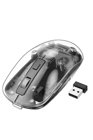 Hoco. GM29 2.4G Mysterious Business Çift Modlu Sessiz Kablosuz Mouse