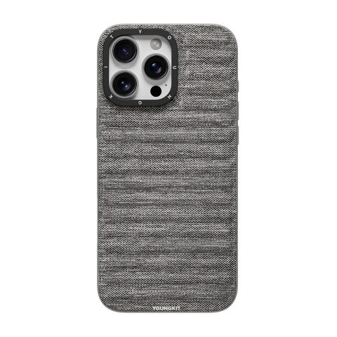 Apple iPhone 16 Pro Max Kılıf M-safe Şarj Özellikli Youngkit Canvas Serisi Kapak