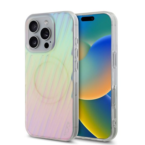 Apple iPhone 16 Pro Kılıf TUMI Orjinal Lisanslı M-safe Şarj Özellikli Transparan Kapak