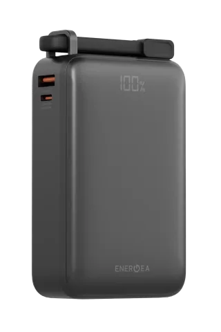 Energea ComPac Ultra67 20.000 mAh 2 Adet 67W Type-C ve 18W USB Çıkışlı Ekstra 100W Kablolu PD Hızlı Şarj Powerbank