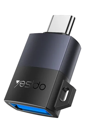 Yesido GS31 Type-C to USB 3.0 5 GB/S Data ve 18W Hızlı Şarj Destekli OTG Dönüştürücü