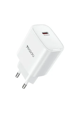 Yesido YC01E 20W Type-C Çıkışlı PD Hızlı Şarj Cihazı