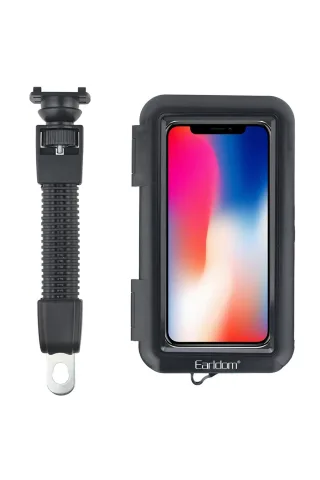 Earldom EH139 Motosiklet İçin Su Geçirmez Ayarlanabilir Telefon Tutucu