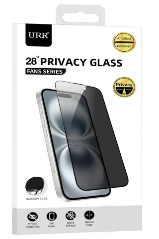 URR Samsung Galaxy S25 Edge Fans Series Premium Hayalet Cam Ekran Koruyucu