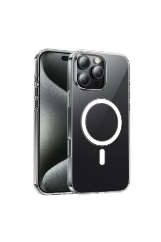 Hoco. iPhone 16 Pro Primary Şeffaf Magsafe Kapak