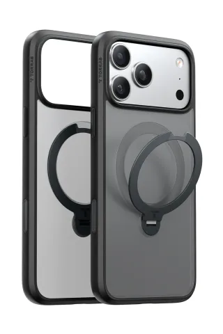 Torras Apple iPhone 17 Pro O Stand Spin Serisi Magsafe Kılıf