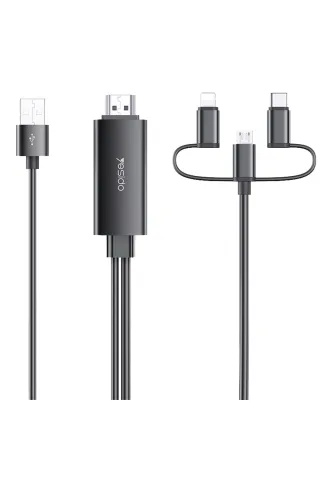 Yesido HM05 1.8m FHD 3in1 to HDMI Kablo