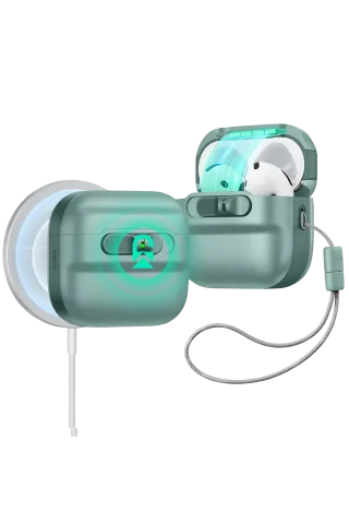 ESR Apple Airpods 4 (4.nesil) Pulse FlickLock Magsafe Şarj Destekli Kilitli Kılıf