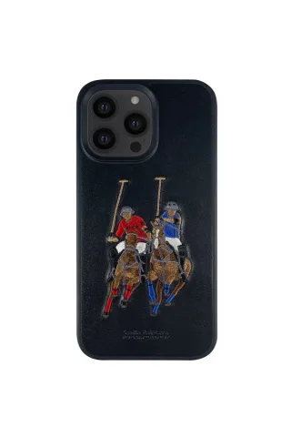 Santa Barbara Polo Racquet Club iPhone 13 Pro Max Jockey Deri Kapak