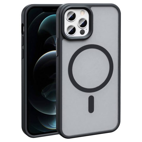 Apple iPhone 13 Pro Kılıf M-safe Şarj Özellikli Mat Arka Yüzey Zore Sio Kapak