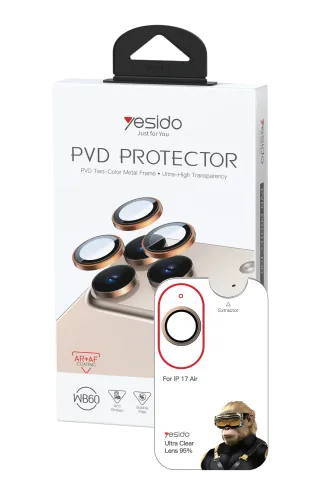Yesido Apple iPhone 17 Air WB60 Metal Kamera Lens