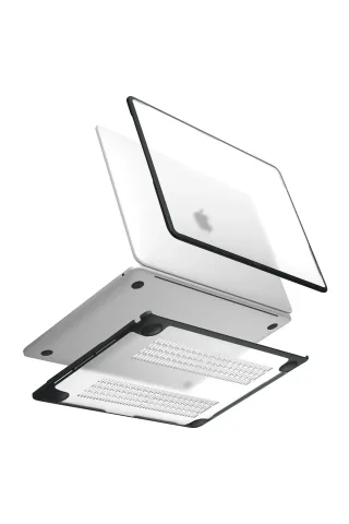 Uniq Macbook Air 13 (2022) Venture Hybrid Macbook Kapak