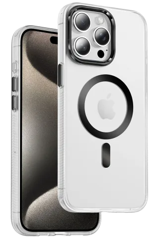 Keephone iPhone 15 Pro Max Dazzle Pro Matte Magsafe Kılıf