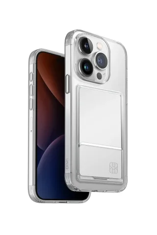 Uniq iPhone 15 Pro Air Fender Kartvizitli Kapak