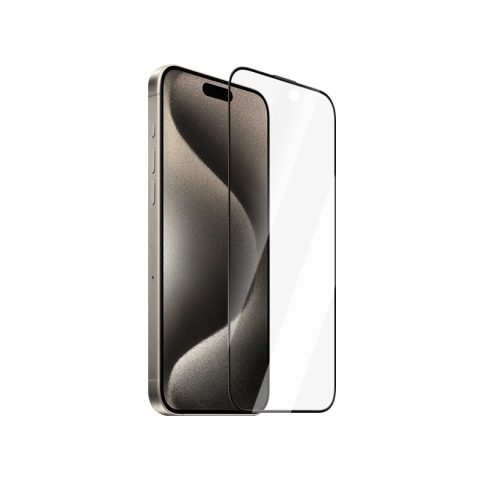 Apple iPhone 15 CaseWorld Ultra-Thin Serisi 0.15mm HD Cam Ekran Koruyucu + Uygulama Aparatlı
