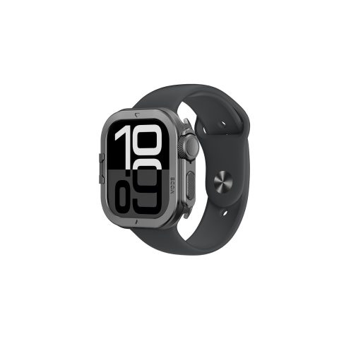 Apple Watch 10 46mm Amazingthing Premium Armor Fit FullGuard Metal Kasa ve Ekran Koruyucu
