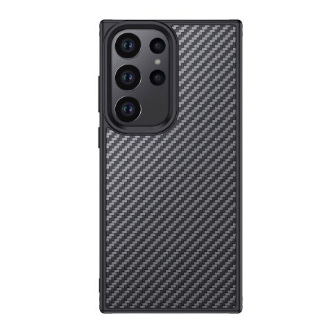 Galaxy S23 Ultra Kılıf Aramid Karbon Fiber M-safe Özellikli Wlons Radison Kapak