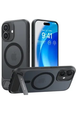 Torras Apple iPhone 17 P Stand Serisi Magsafe Kılıf