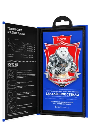 Hoco. Apple iPhone 16E Bear Shield HD Cam Ekran Koruyucu