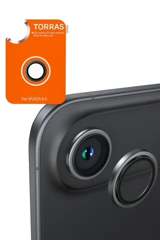 Torras Apple iPhone 17 Air Lensguard AR Anti Glare Kamera Lens Koruyucu