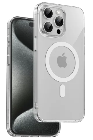 Keephone iPhone 15 Pro Max X-Crystal Slim Magsafe Kılıf
