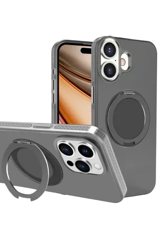 Yesido iPhone 16 PC17 Roza Magsafe Standlı Kapak
