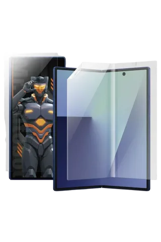 URR Samsung Galaxy Z Fold 7 Vivid 2in1 Ön Arka Ekran Koruyucu
