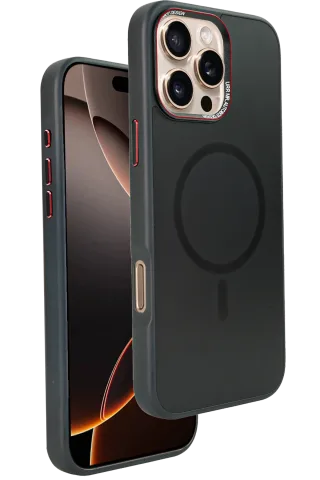 URR iPhone 16 Pro Max Matte Pure Glass Magsafe Kapak