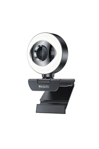 Yesido KM20 2K 4MP Led Aydınlatmalı USB Web Kamera