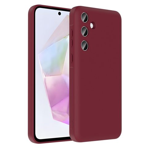 Galaxy A56 Kılıf Kamera Korumalı Kartlık Hazneli Zore Vitra Kapak