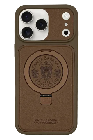 Santa Barbara Polo Racquet Club Apple iPhone 17 Pro Primo Magsafe Stand Kapak